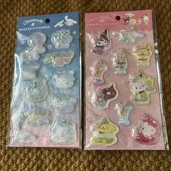 SHAKER STICKERS サンリオ　ステッカー　２枚セット　シナモン