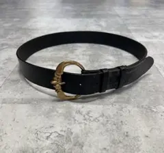 オールド エルメス シュヴァル 馬 ホースバックル ベルト リバーシブル
