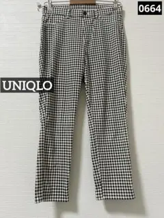 S*☆様 0664 UNIQLO ウルトラストレッチプリントクロップドレギンスパ