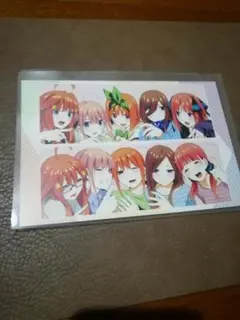 五等分の花嫁　ポストカード　非売品