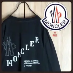 MONCLER モンクレール ロングtシャツ ビックバック刺繍ロゴ入りのサムネイル
