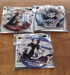 家庭教師ヒットマンREBORN! ラッキー缶バッジ 六道骸 スクアーロ