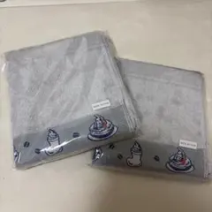 コメダコーヒー　フェイスタオル　2枚