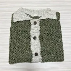 Ray Cassin メッシュ編みベスト