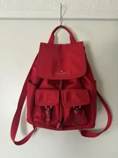 kate spade NEW YORK レッド リュックのサムネイル