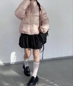 ブルゾン ダウンジャケット 上着 ピンク