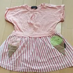 クレードスコープ　アイス柄ワンピース　90