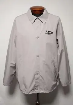 未使用級✨A.P.C BLOUSON RAYMOND コーチジャケット グレーMのサムネイル
