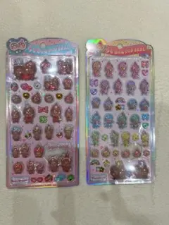 モンチッチ ポップシール　クラックス　レインボー