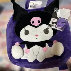 お値引きしました‼️しまむら福袋より クロミちゃん刺繍リュック