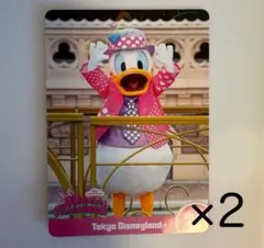 パルパルーザ ミニーのファンダーランド コレクションカード　ドナルド