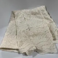 GU 総レース　スカート　XL オフホワイト