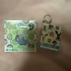 ポケモンアクリルパズルキーホルダー　こびとづかんミニノート　2点セット　おまけ⭕️
