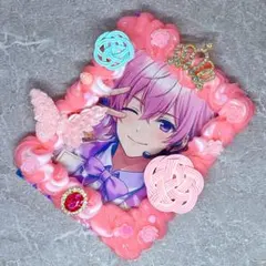 ホイップデコ トレカケース デコホイップ ピンク‪✕‬白