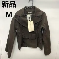 【定価33600円】　KOOKAI ブラウン テーラードジャケット ベルト付きのサムネイル