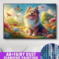 ダイヤモンドアートキット スクエア AB フェアリーダスト 30×40【498】