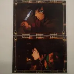 鬼滅の刃 劇場版 無限城編 半券ドリンク ポストカード 冨岡義勇 2点セット