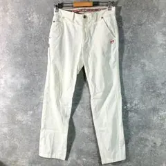 MASTER BUNNY EDITION　ロングパンツ　ホワイト　ゴルフウエア