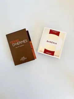 新品 エルメス 香水 サンプル セット バレニア　テールドゥエルメス 2ml