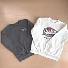 150サイズプリントトレーナー♡ジーユー グローバルワーク ブリーズ