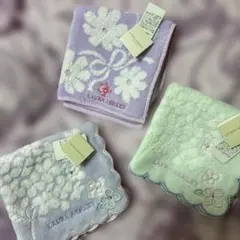 LAURA ASHLEY 花柄タオルハンカチセット