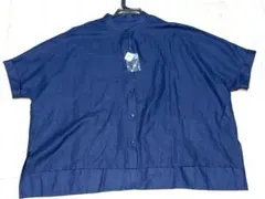 ✴︎リネンオーバーサイズ✴︎スタンドカラーシャツ