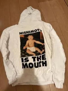 NISHIMOTO IS THE MOUTH パーカー ホワイト