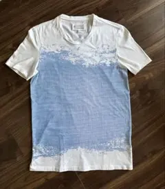 マルジェラ 一度着用 パックTシャツ ペイント 黄色 - メルカリ