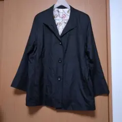 noa-geブラック ボタン付きジャケット L