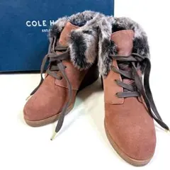 COLE HAAN コラリー ウェッジブーティ ショートブーツ 防水