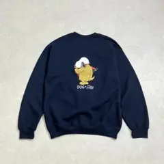 GILDAN　ギルダン　スウェット　DOG in DOG　プリント　ネイビーのサムネイル