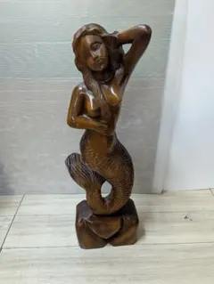 人魚モチーフ インテリア雑貨屋 フック ブロンズ 希少品 マーメイド