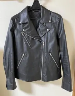 ユニクロ ブラック ライダースジャケットS