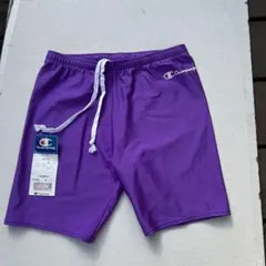 Champion 紫 ショートパンツ