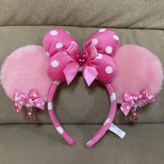 ディズニー ミニー カチューシャ ピアス