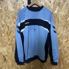 hummel ヒュンメル サッカー トレーニング ジャージ スウェット Lのサムネイル