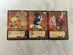 NARUTOカードゲーム 3枚セット 忍-1 忍-2 忍-3 - メルカリ
