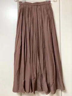 【INGN】モーヴピンク プリーツスカート Mサイズ
