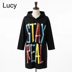 Lucy BROWNY JAPAN STAY REAL フードチュニック Mのサムネイル