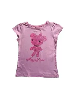 メゾピアノ トップス Tシャツ ピンク コロンちゃん150 平成レトロ