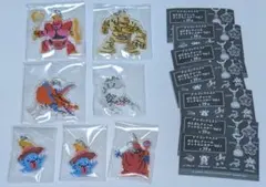 7個セット　ドラゴンクエスト めじるしチャーム ドット モンスター