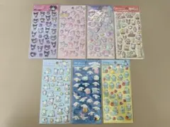 サンリオ　ぷくっとシール　7点セット