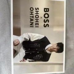 大谷翔平　ポストカード ハガキ　BOOS 非売品