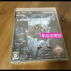新品未開封　CAPCOM ロストプラネット3 PS3ソフト