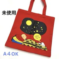 赤 トートバッグ