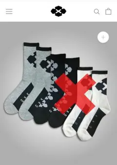 新品未使用 GAKKIN ソックス グレー