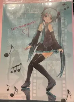 ボカロ A4クリアファイル 非売品 2025年最新】初音ミク クリアファイルの人気アイテム - メルカリ