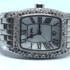 【正規品】フォリフォリ シルバー ストーン装飾 レディース 腕時計