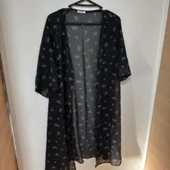 GLACIER 花柄カーディガン Lサイズ