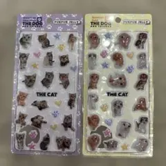 【新品】PUKPUK JELLY シール 2点セット 猫